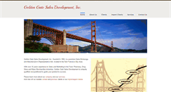 Desktop Screenshot of goldengatesales.net